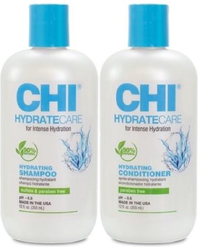 CHI Duo Pack HydrateCare 355ml Shampoo + 355 ml Conditioner