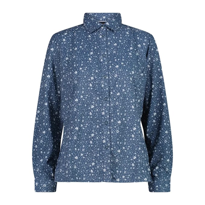 Dames lange mouwen button-down shirt CMP