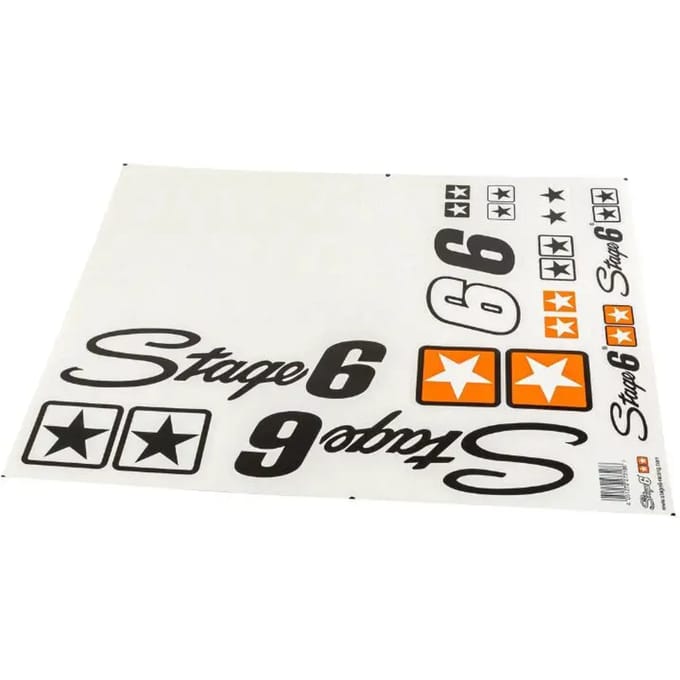 Motorfiets stickers Stage6