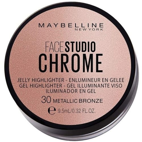 Maybelline Facestudio Chrome Jelly Highlighter - 30 Metallic Bronze - 9,5 ml