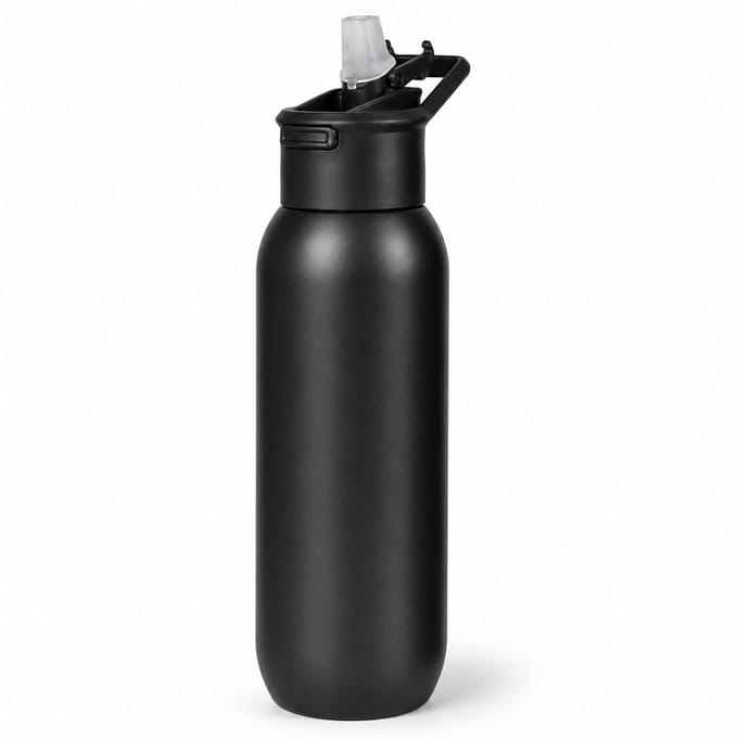 My Green Deal - RVS bidon zwart 580ml