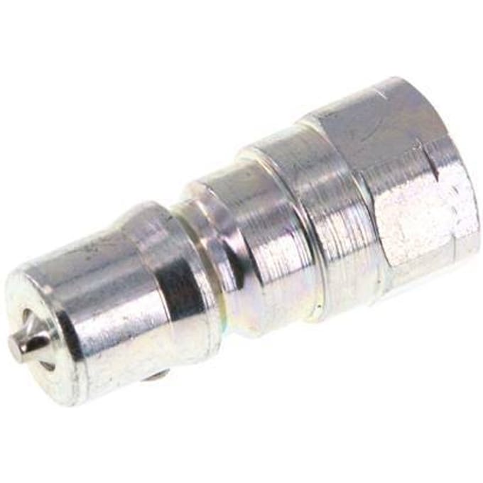 Stalen DN 5 Hydraulische Koppeling Insteeknippel 1/8 inch NPT binnendraad ISO 7241-1 B D 10.9mm