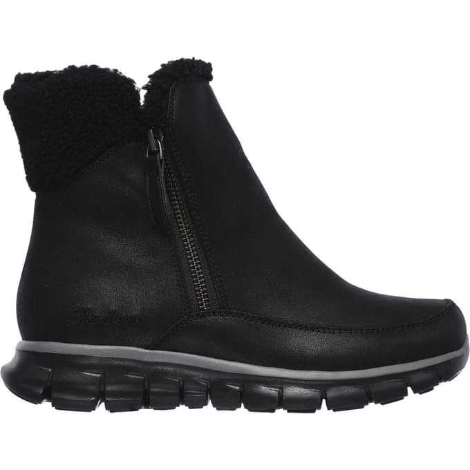 Skechers - maat 41 - Synergy-Collab Dames Laarzen - Black