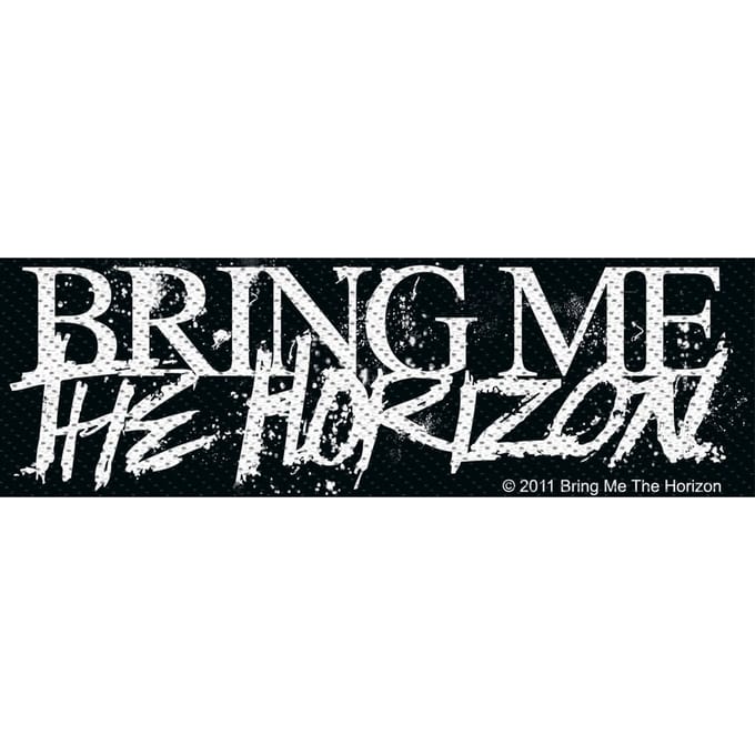 Bring Me The Horizon Patch - Horror Logo - voor Geen - standaard