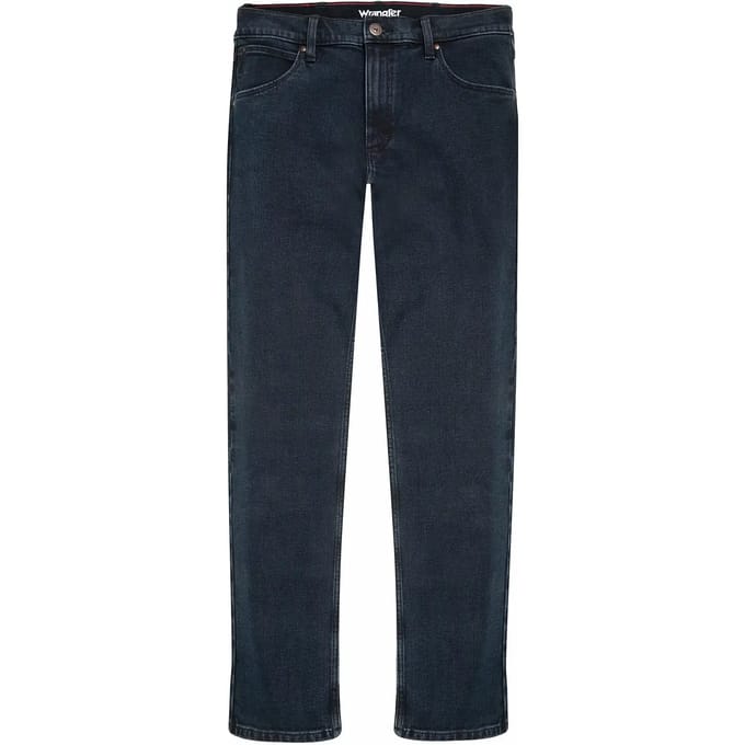WRANGLER STRAIGHT BLUE BLACK REGULAR JEANS-HEREN