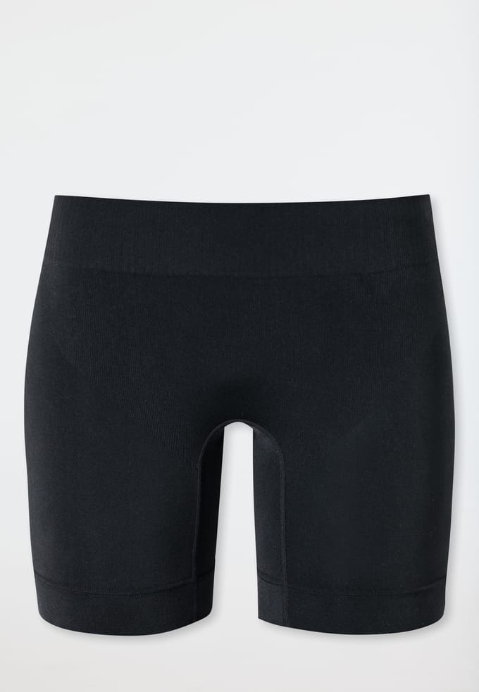 Naadloze zwarte short - Classic Seamless M