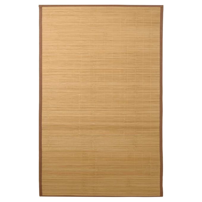 Vidaxl Bamboe Mat voor de Vloer, 100x160 cm, Bruin