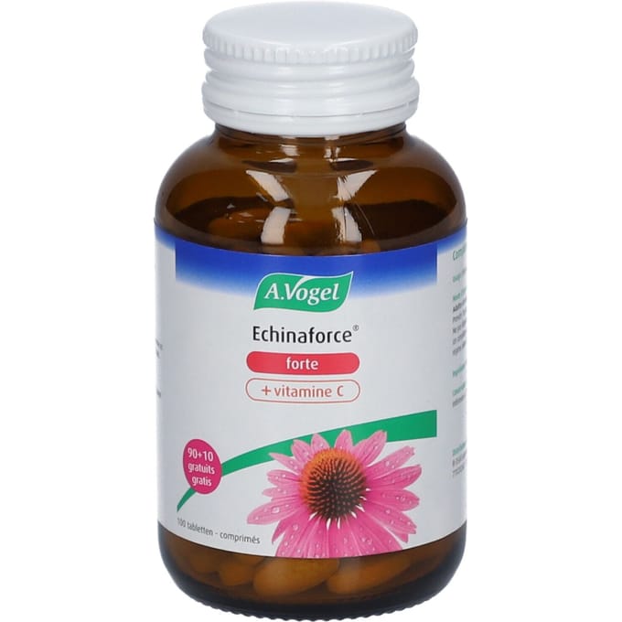A.Vogel Echinaforce Forte + Vitamine C 90 10 Tabletten GRATIS 100 Gecomprimeerde tabletten