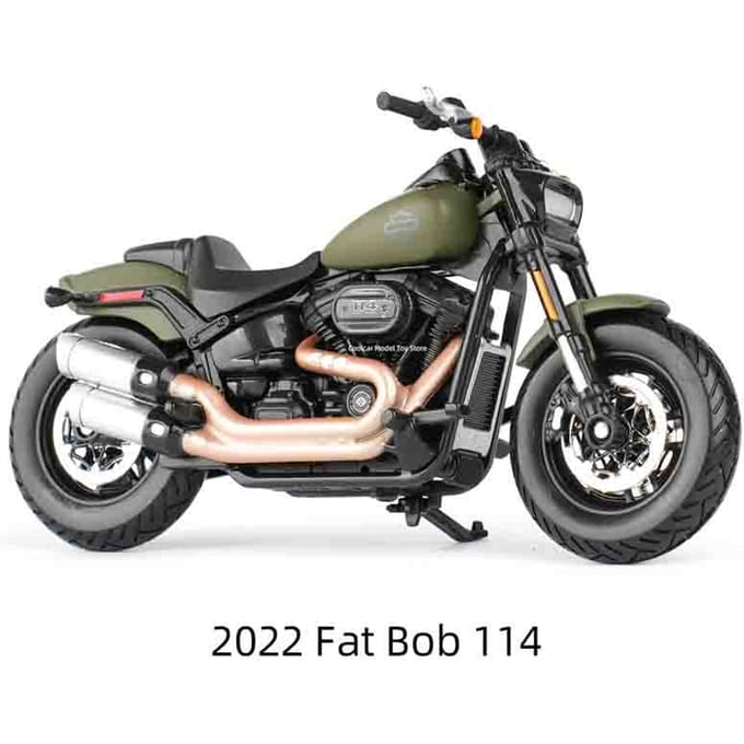 Maisto 1:18 Harley Davidson Cvo Road Glide Simulatie Legering Motorfiets Model Basis gray