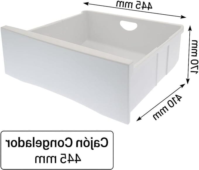 Koelkast Lade - Vrieslade - Voedsel Opslag - Originele Onderdeel - 41 x 17 x 44.5 cm