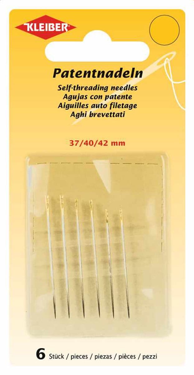 69907 Patentnaalden (37, 40, 42 mm), 6 st.