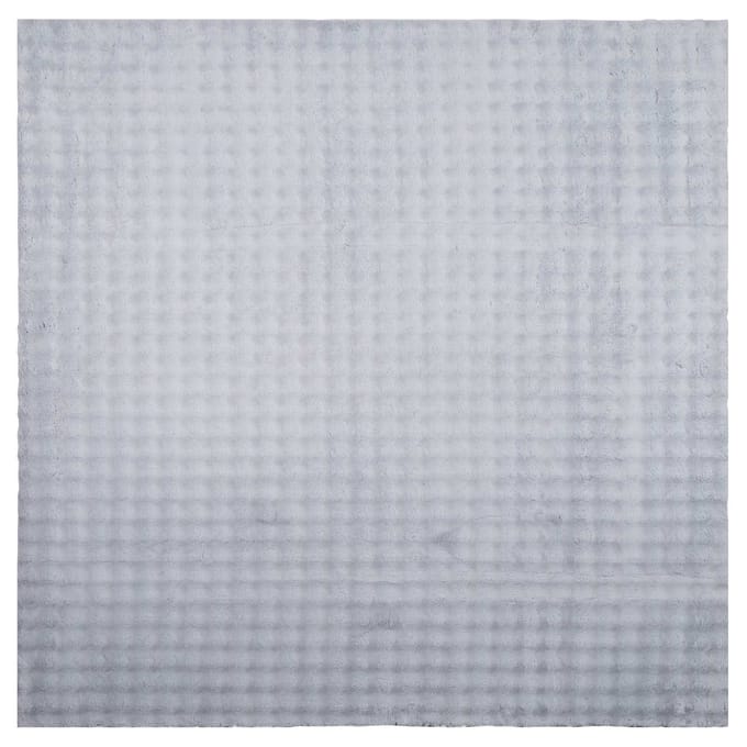 vidaXL - Vloerkleden - Vierkant - SIROLO - Grijs - 200 - x - 200 - cm - Polyester