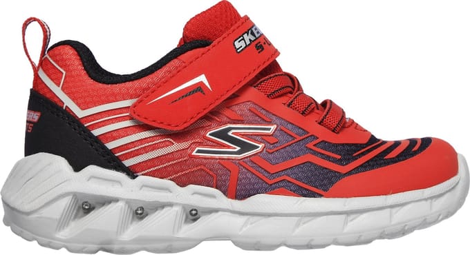 Skechers Magna-Lights Jongens Sneakers - Rood