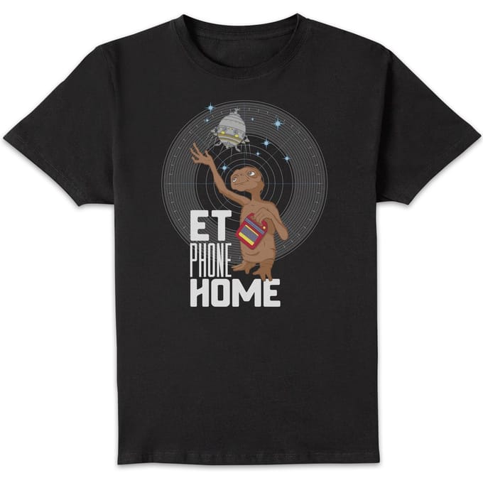 E.T. Phone Home T-shirt - Zwart - M