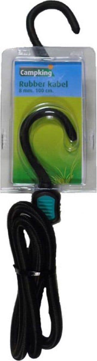 1 stuk Campking Rubber kabel 100cm 1st