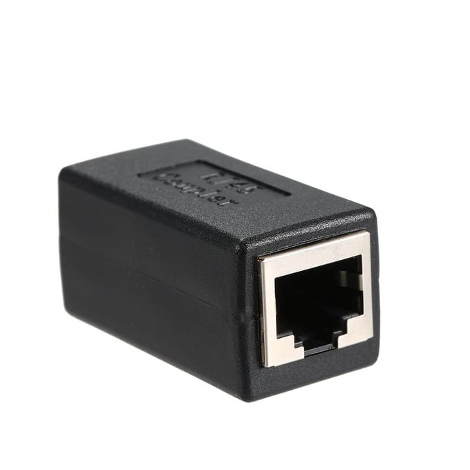 RJ45 CAT 5/CAT 6/CAT 7 LAN Ethernet-kabel Vrouw-vrouw Recht Modulair