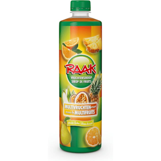 Siroop RAAK multivruchten 750ml
