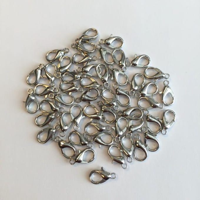 Karabijn Sluiting - 50 stuks - Value Pack - 15mm