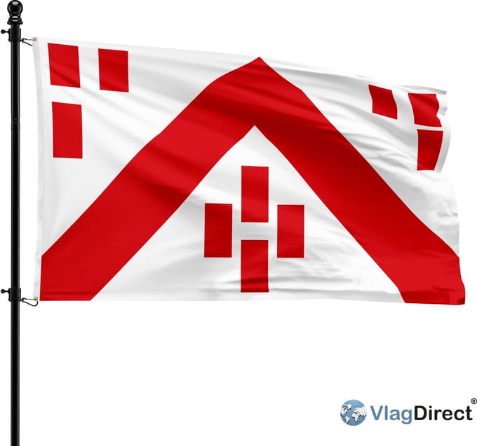 Deerlijkse vlag - Gemeente Deerlijk vlag - 90 x 150 cm.