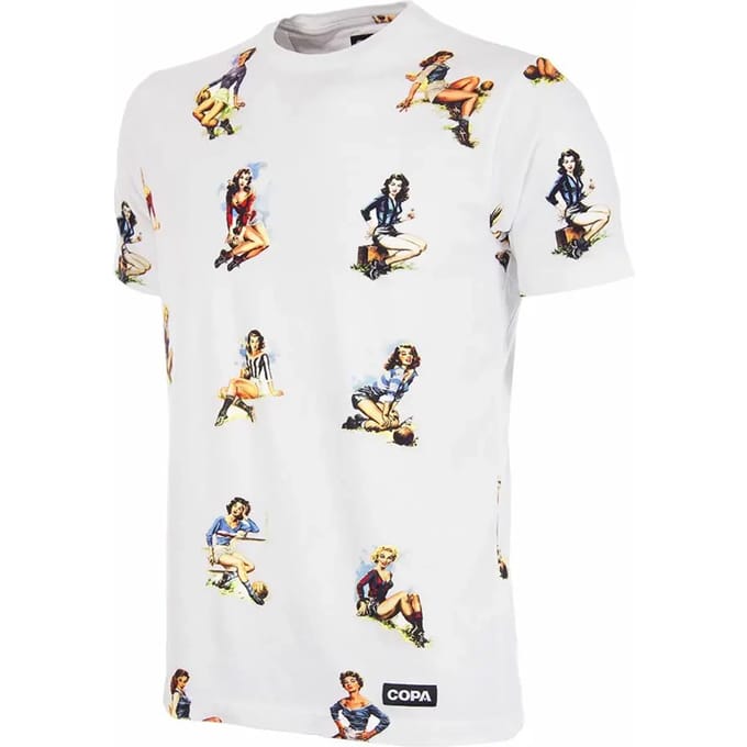COPA - Calcio Donna T-shirt - Heren - Wit - M