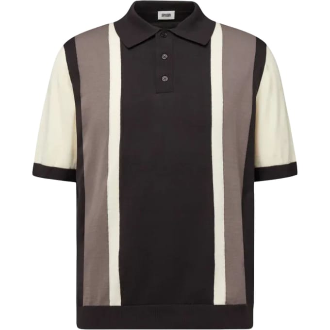 Drykorn Tamian Polos Bruin 424059 Tamian