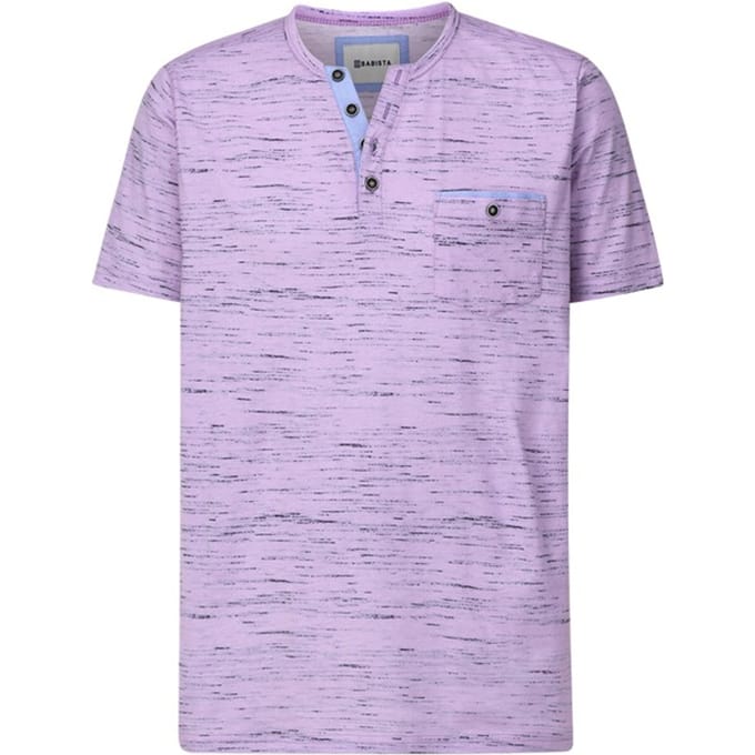 Babista herren T-Shirt - 52/54 - lila - Plus Size