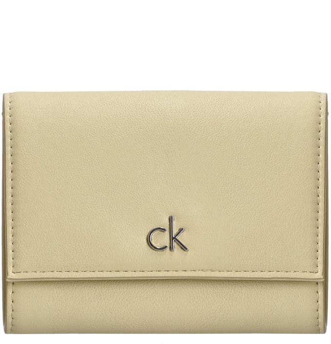 Calvin Klein RE-Lock Medium Trifold - Portemonnee 3cc 13 cm (parsnip)