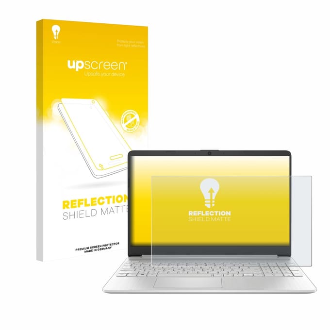 upscreen - Screenprotector voor HP 15s-fq2000 - Folie Beschermfolie anti glare matte