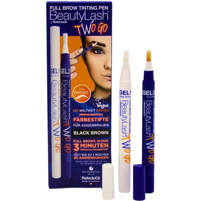 Refectocil BeautyLash Full Brow Tinting Pen Black Brown 1 ml