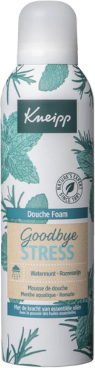 Kneipp - Douche schuim - Goodbye Stress - Watermunt & Rozemarijn - 200 ml - 1 stuk