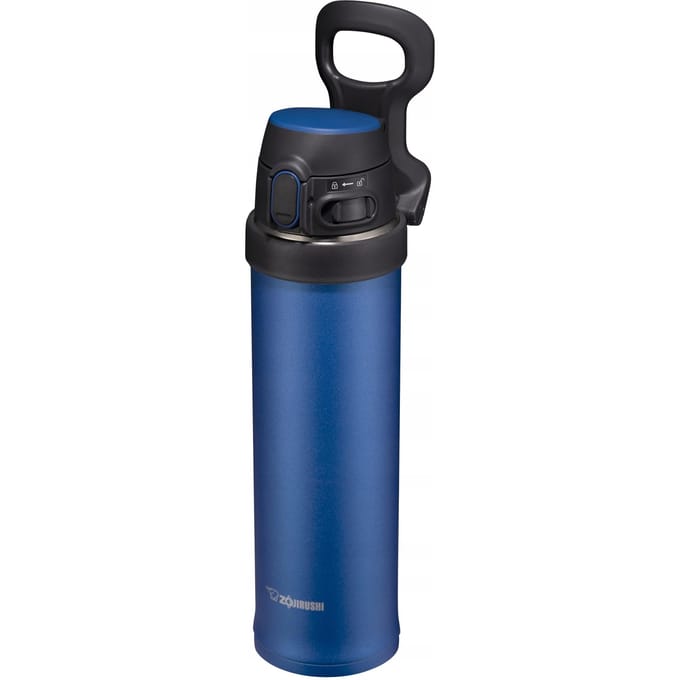 Zojirushi SM-QAF60-AK - Thermosfles - 600 ml - Niebieski - Flip-and-Go Greep
