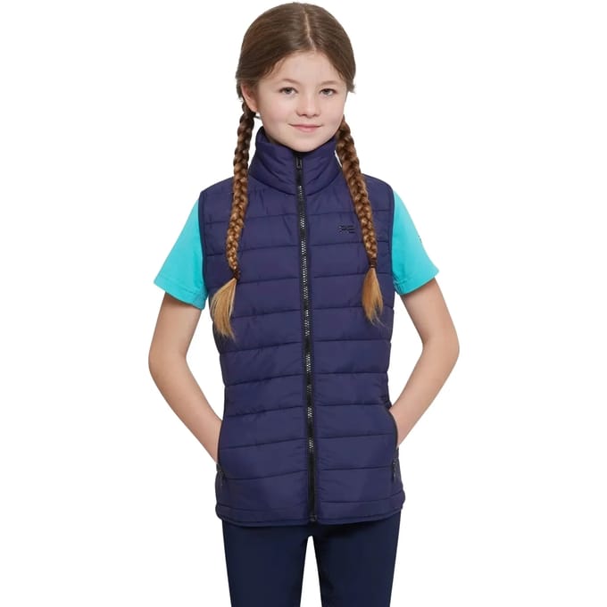 Mouwloos kinderjack Premier Equine Dante