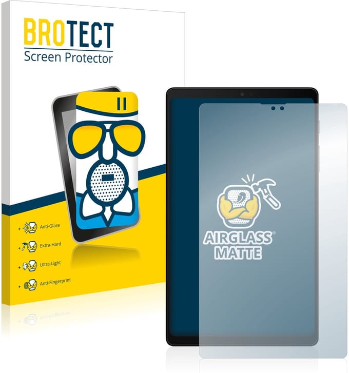 BROTECT - Screenprotector voor Samsung Galaxy Tab A7 Lite 2022 - Folie Beschermfolie Beschermglas matte
