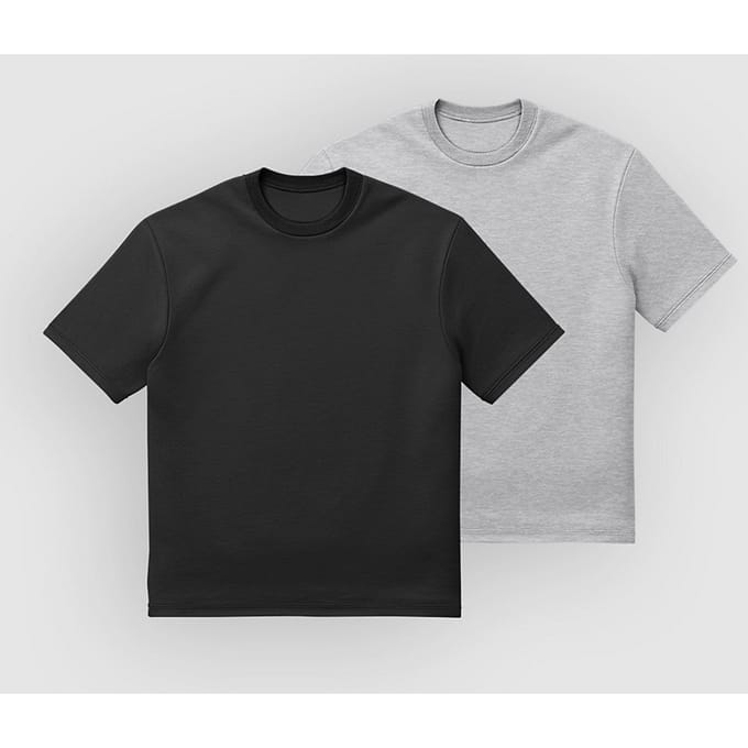 Vans T-shirt - Vans 2-Pack Tee (2er-Pack) - S tot XXL - voor Mannen - meerkleurig