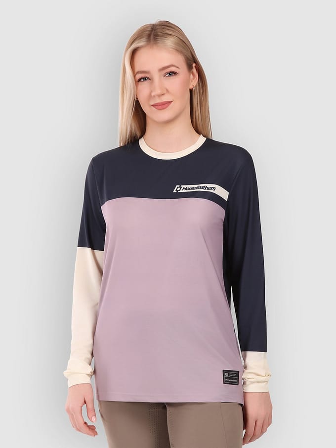 Horsefeathers Quantum Long Sleeve Jersey blauw