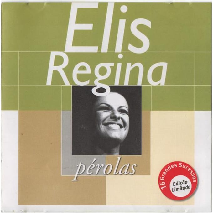 CD ELIS REGINA - Serie Perolas  60232 Som Livre 2000 Brazilië Jazz Gebruikt black