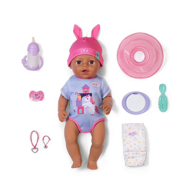 Zapf Creation BABY Born Click & Play Eva 43cm Interactieve poppen