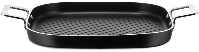 Alessi Pots&Pans-Grillpan-Vierkant-Keramische Toplaag
