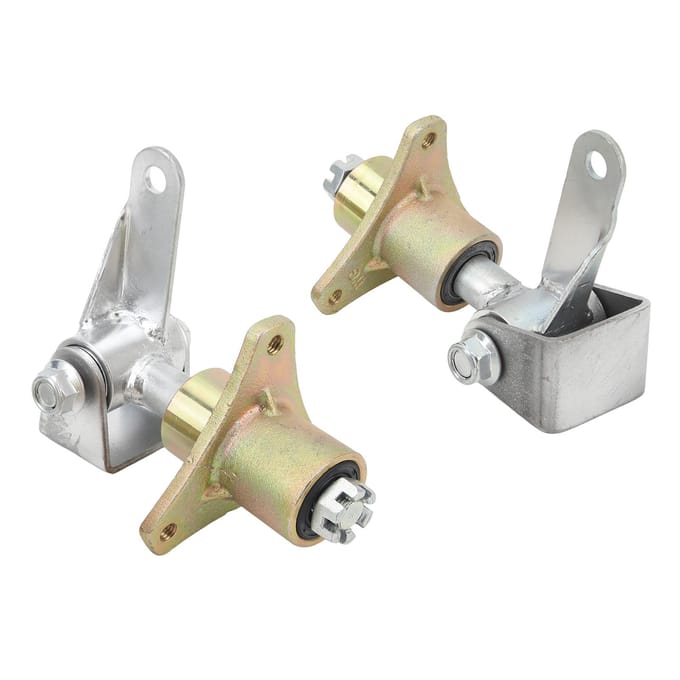 1 Paar 14mm 3 Bouten Voorwielnaven Stuurpen Staallegering Veilig Rijden voor Drift Trike ATV Quad beige
