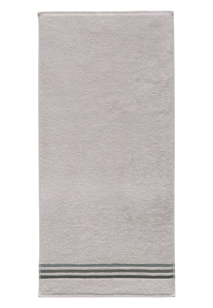 Handdoek Skyline Color 50x100 zilver - SCHIESSER Home 50*100