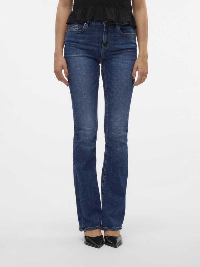 Vero Moda Flared fit jeans VMFLASH Mid rise Flared fit Jeans