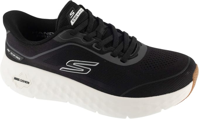 Skechers Go Walk Max Cushioning Flex, Mannen, Zwart, Hardloopschoenen, maat: 43,5