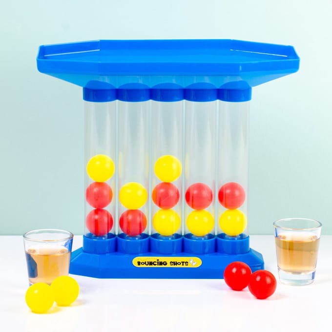 Drankspel Bouncing Shots - Vier op een Rij Drankspel