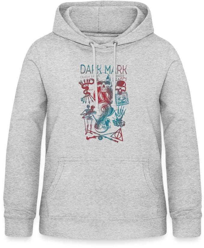 Harry Potter Duistere Teken & Gruzielement Ontwerp Hoodie Dames