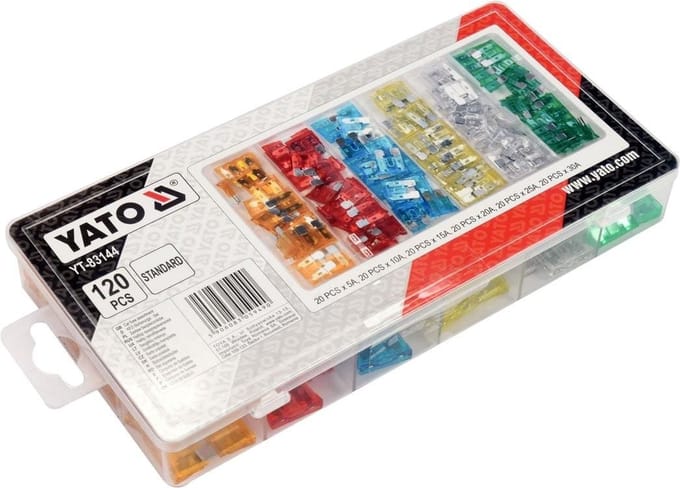 Yato - Autozekeringenset - Standaard - 120 stuks - Organiserdoos