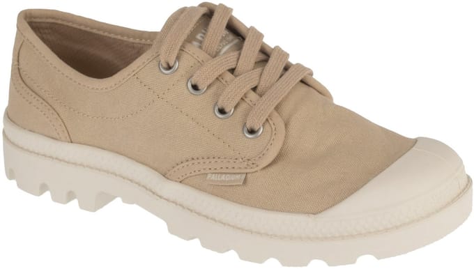 Palladium Pampa Oxford, Vrouwen, Beige, Sneakers, maat: 39,5