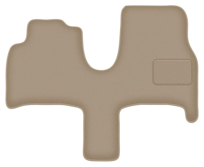 Beige voormatten voor: Peugeot 807 7-zits (2002-2014)