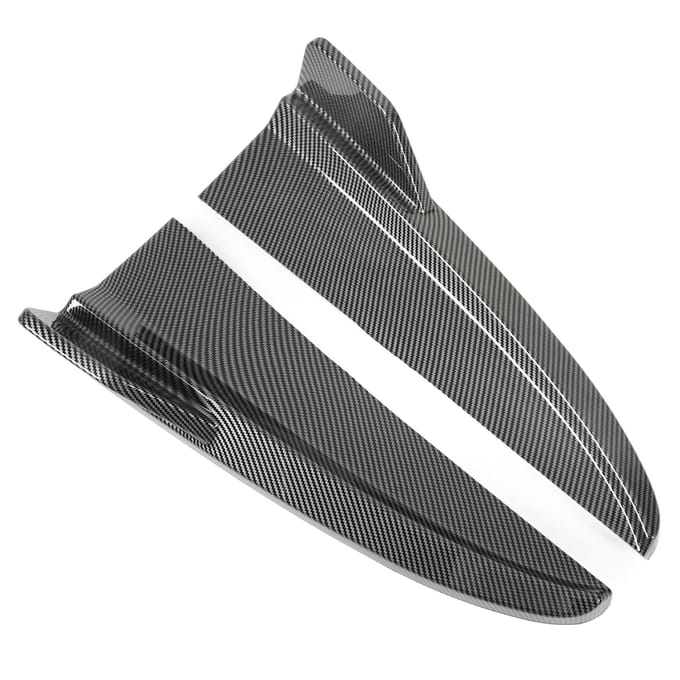 1 Paar Achterbumper Lip Diffuser Staart Zijsplitter Vervanging voor C?Klasse W205 C43 AMG?Lijn gray