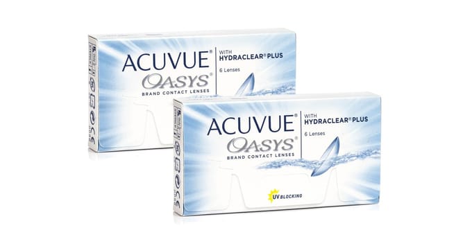 -1.00 - ACUVUE® OASYS with HYDRACLEAR® PLUS - 12 pack - Weeklenzen - BC 8.40 - Contactlenzen
