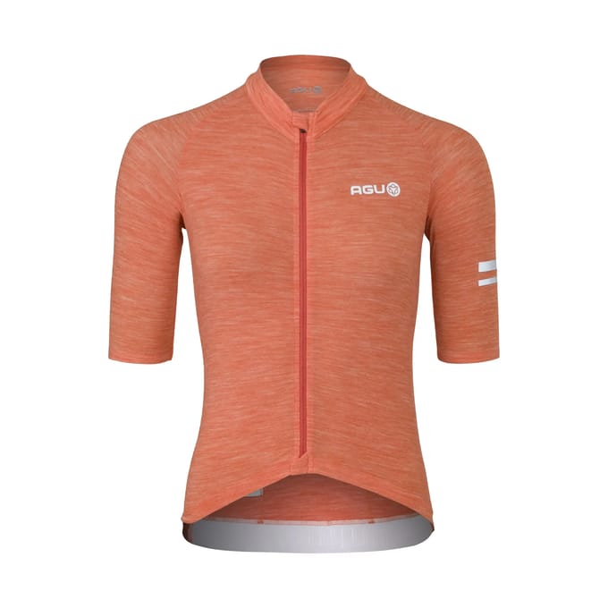 AGU Merino Fietsshirt Performance Dames - Sunset Orange - M